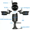 7Inch TFT Wireless Baby Monitor 4 Channel Quad Security System DVR With 1 Camera