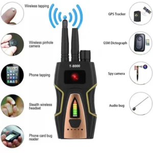 T8000 PRO RF BUG FREQUENCY SCANNER SWEEPER GPS GSM TRACKER FINDER DETECTOR NEW