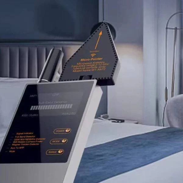 Anti-Spy Signal Bug RF Detector Hidden Camera Laser Lens GSM GPS Device Finder