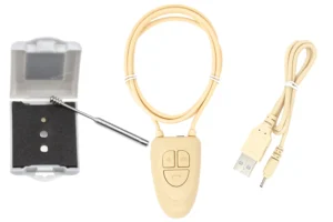 Micro Invisible Magnet Spy Earpiece Hidden Bluetooth Neckloop Covert Earphone Cheating settings in exams