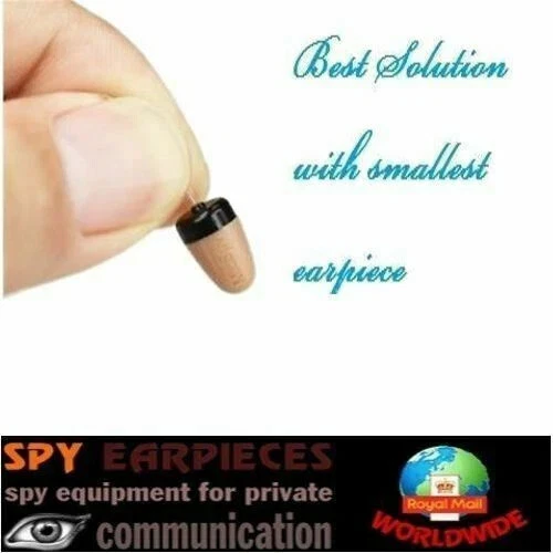 1 Wireless In-ear Spy Micro Earpiece Digital Nano Earbud 10 Pcs /Lot(can not work alone)