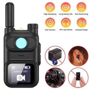 Anti-Spy Camera Wireless RF Detector Infrared Bug Tracker Finder Scanner Device