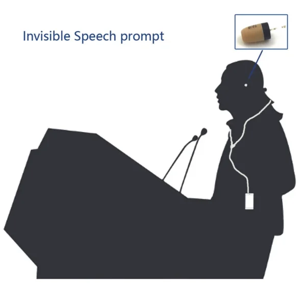 305 NEW Micro Invisible Wireless In-ear Spy Earphone + Neckloop For School Examination Cheat