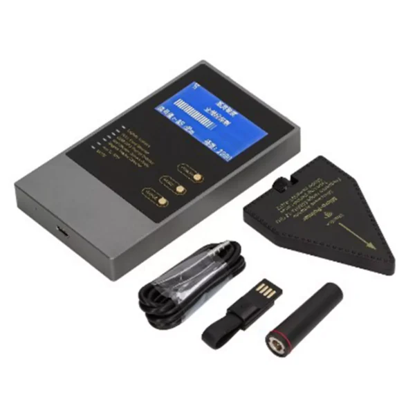 Anti-Spy Signal Bug RF Detector Hidden Camera Laser Lens GSM GPS Device Finder