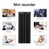 Ultra Thin Mini Digital Voice Recorder Super Sensitive Microphone MP3 Player 8GB