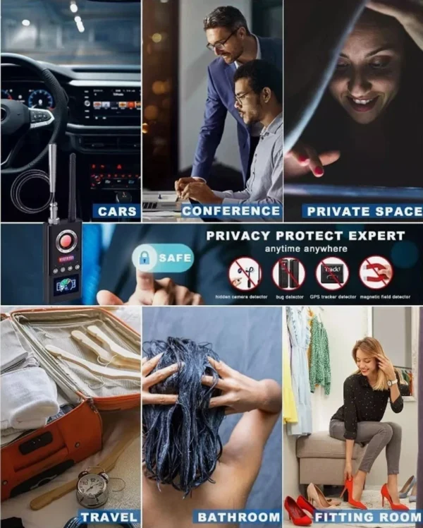 G66 Devices Bug Detector Pro Anti Spy Hidden Camera Finder GSM GPS Tracker NEW