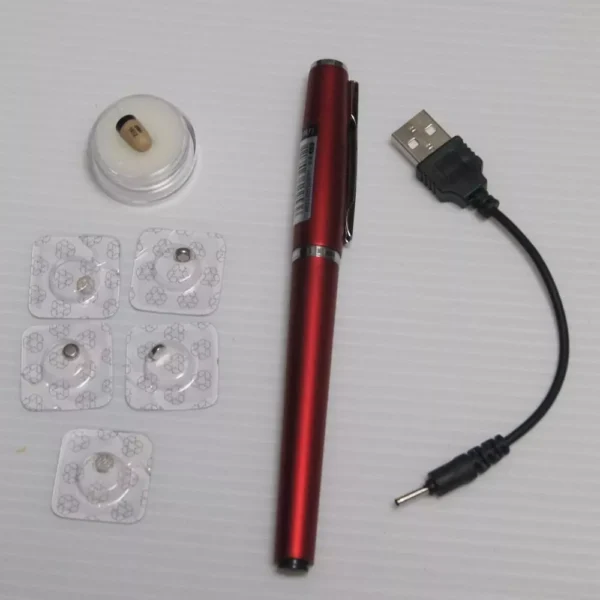 Bluetooth Red Ball Pen Invisible Wireless Mini In-ear Earpiece Kit