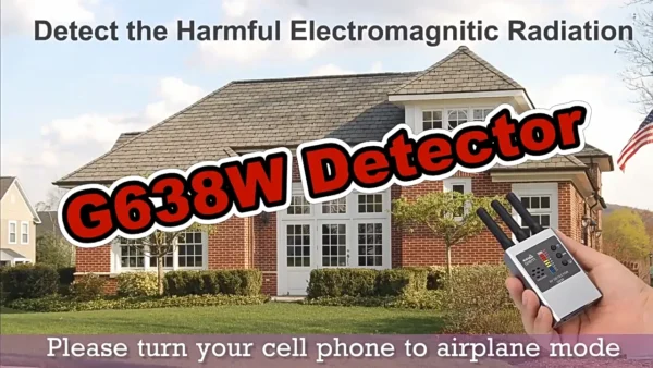 2 Hidden Camera Detector Wireless GPS Tracker Anti Spy Finder Bug Detection Devic