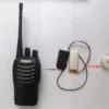 Full Set Walkie Talkie Wireless Spy Bug Receiver Transmitter With Micro In-ear Spy Earpiece