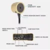 2 F999R Audio High Sensitive Pickup Wall Microphone Device CONTACT/PROBE Amplifier