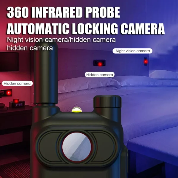 3 Anti-Spy Camera Wireless RF Detector Infrared Bug Tracker Finder Scanner Device