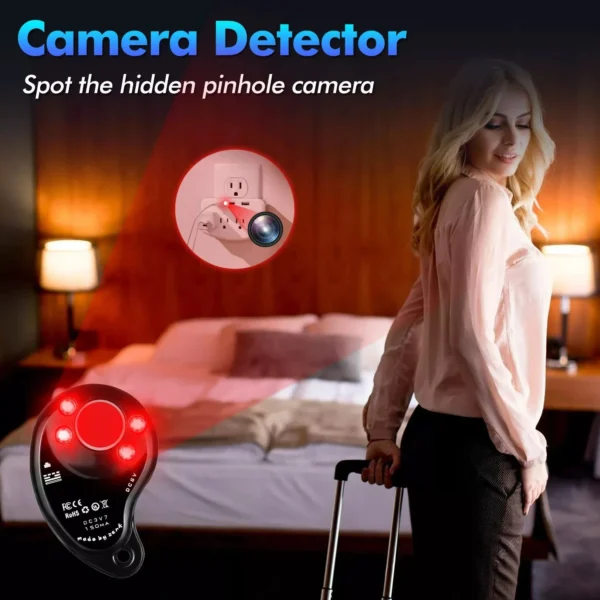 3 M8000 Bug Detector Hidden camera detector anti spy detector RF Detector