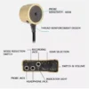 3 F999R Audio High Sensitive Pickup Wall Microphone Device CONTACT/PROBE Amplifier