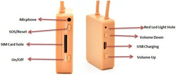 4 4.5 Watt Powerful GSM BOX Wireless Hidden Secret Micro In-ear Earpiece Kit --Automatic answering