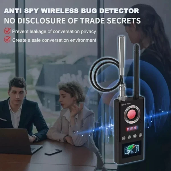 G66 Devices Bug Detector Pro Anti Spy Hidden Camera Finder GSM GPS Tracker NEW