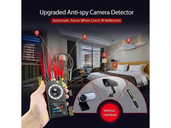 4 Anti Spy Hidden Camera Detector K19 Bug Detector Hidden Device Detector