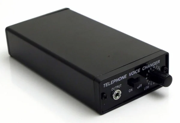 Telephone transformer on professional telephone voice changer camouflage earphon