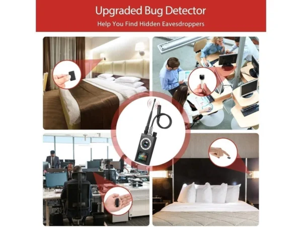 6 Anti Spy Hidden Camera Detector K19 Bug Detector Hidden Device Detector