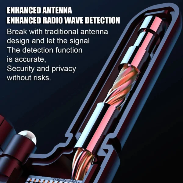 6 Anti-Spy Camera Wireless RF Detector Infrared Bug Tracker Finder Scanner Device