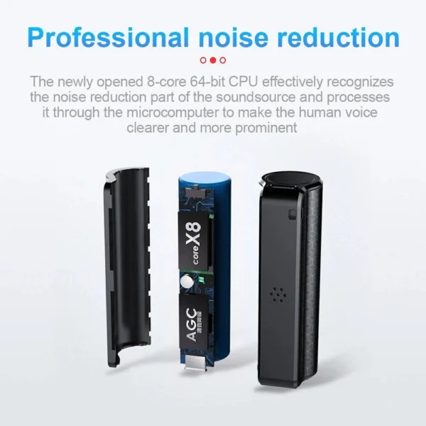 7 32GB Digital Voice Activated Recorder Mini Secret Spy Audio Recording Device