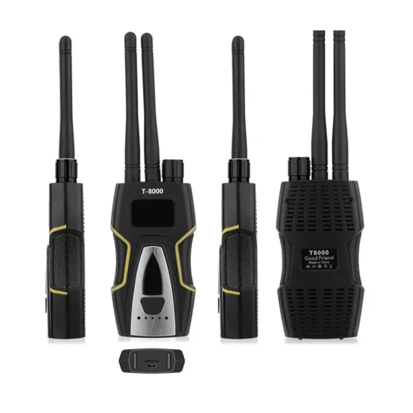 T8000 PRO RF BUG FREQUENCY SCANNER SWEEPER GPS GSM TRACKER FINDER DETECTOR NEW