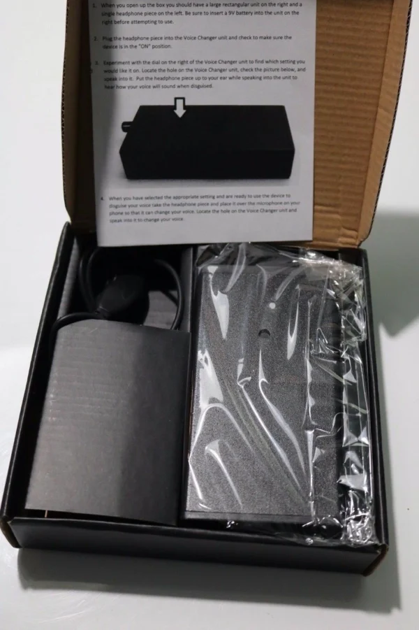 Telephone transformer on professional telephone voice changer camouflage earphon