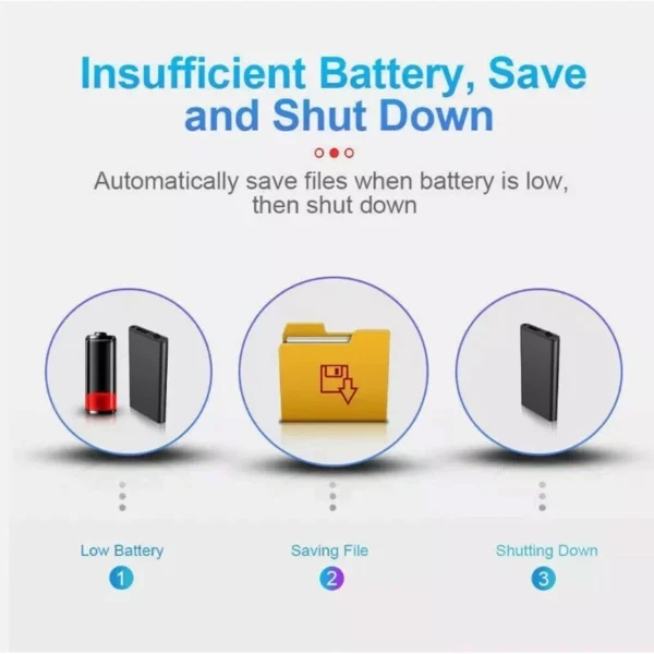 9 Audio Recorder Device | Secret Spy Voice Recorder | Mini Magnetic Recorder Black 16GB