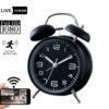1080P HD Wifi IP Hidden Alarm Clock Security Spy Camera Portable Video Recorder-Support APP Remote Viewing