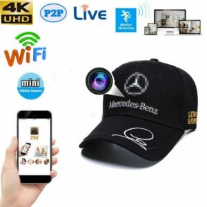 1080P HD Wireless P2P Hidden Spy Camera Cap Design Video Recorder APP Viewing