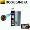 1 HD 1080P WiFi IP Hidden Book Type Security Nanny Camera Portable Video Recorder APP Viewing