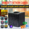 1080P HD Wifi IP Tissue Box Hidden Camera Spy Video Recorder Motion Activation