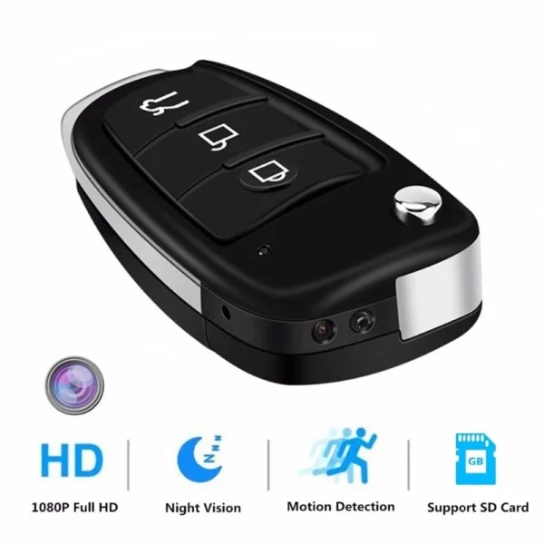 1 HD 1080P Hidden Car Key Spy Micro Camera Portable Video Recorder Night Vision 32GB