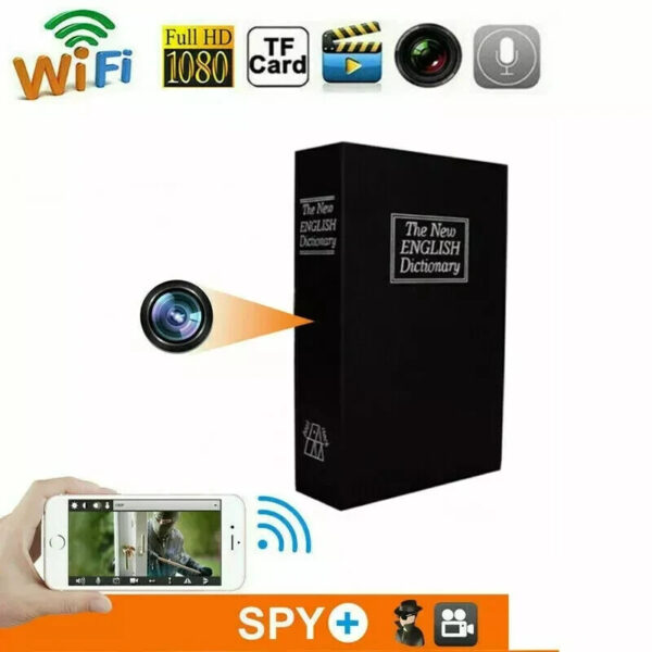 1080P HD Wireless IP Hidden Security Spy Camera Portable Video Recorder --Support APP Real-time Viewing