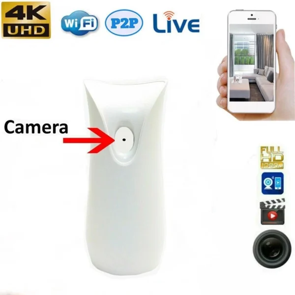 HD 1080P Wireless IP Humidifier Spy Camera Hidden Video Recorder Motion Activation 32GB