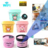 1080P HD Wifi IP Hidden Security Micro Spy Camera Portable Video Recorder--Support APP Real-time Viewing