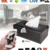 128GB 1080P HD Wifi IP Hidden Security Cameras Tissue Box Video Recorder Motion Alarm