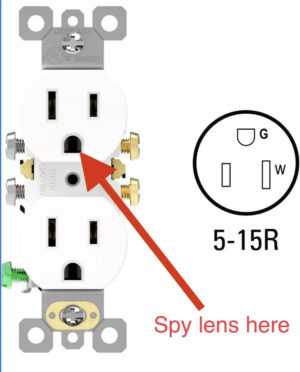 1080P HD WiFi IP Hidden Security Micro Camera Spy Video/Audio Recorder Can Be Viewed Remote