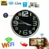 1080P HD Wifi IP Hidden Clcok Security Nanny Camera Spy Video Recorder --Support APP Remote Viewing