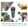 12 1080P HD Wireless IP Hidden Safe Spy Camera Portable Shaver Razor Video Recorder--Support APP Viewing