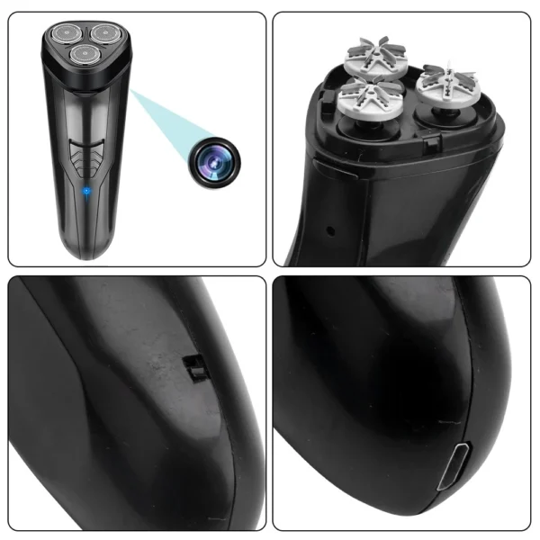 13 1080P HD Wireless IP Hidden Safe Spy Camera Portable Shaver Razor Video Recorder--Support APP Viewing