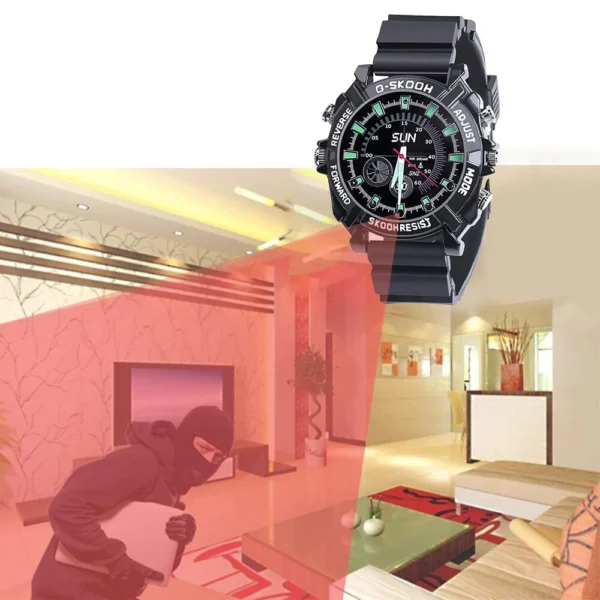 1080P HD Watch Hidden Spy Camera Portable Miniature Video Recorders 32GB