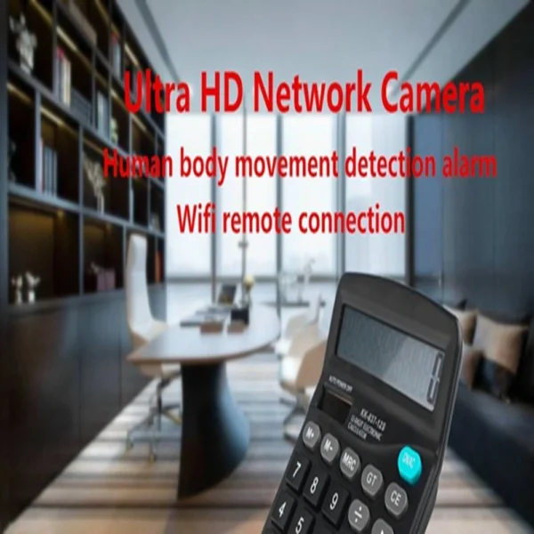 HD 1080P Wireless IP Calculator Hidden Security Spy Cameras Portable Video Recorder APP Viewing