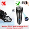 15 1080P HD Wireless IP Hidden Safe Spy Camera Portable Shaver Razor Video Recorder--Support APP Viewing