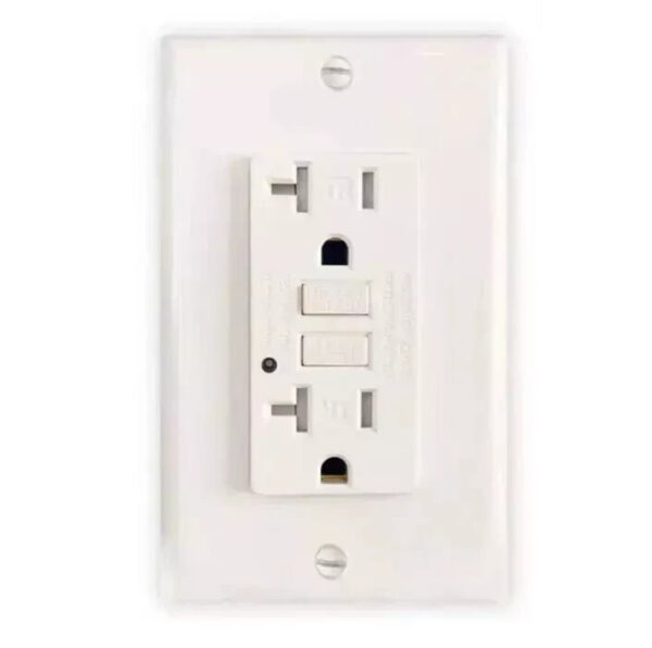 2 HD 1080P Wireless IP Hidden Wall AC GFCI Outlet Spy Camera Video Recorder-Support remote real-time viewing