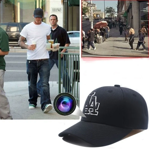 1080P HD Wireless P2P Hat Security Spy Camera  Hidden Video Recorder-Phone APP Real-time Viewing