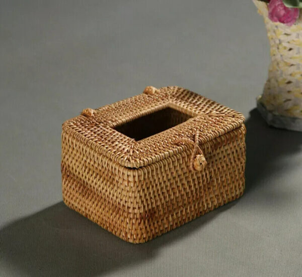 1080P HD Wifi IP Hidden Wicker Tissue Box Spy Camera  Portable Video Recorder--Support APP Real-time Viewing