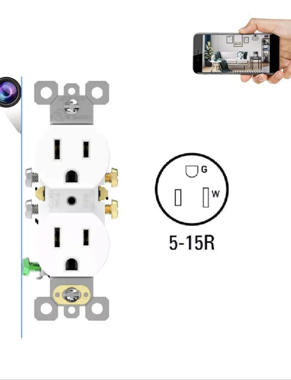 1080P HD WiFi IP Hidden Security Micro Camera Spy Video/Audio Recorder Can Be Viewed Remote