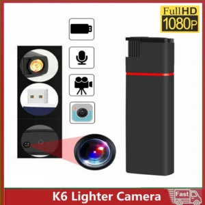 1080P HD Hidden Spy Camera Micro DVR Lighter Type Video Recorder Handheld Camera