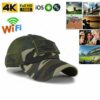 2 1080P HD Wireless P2P Sun Hat Hidden Security Pinhole Camera Portable Video Recorder--Support APP Real-time Viewing