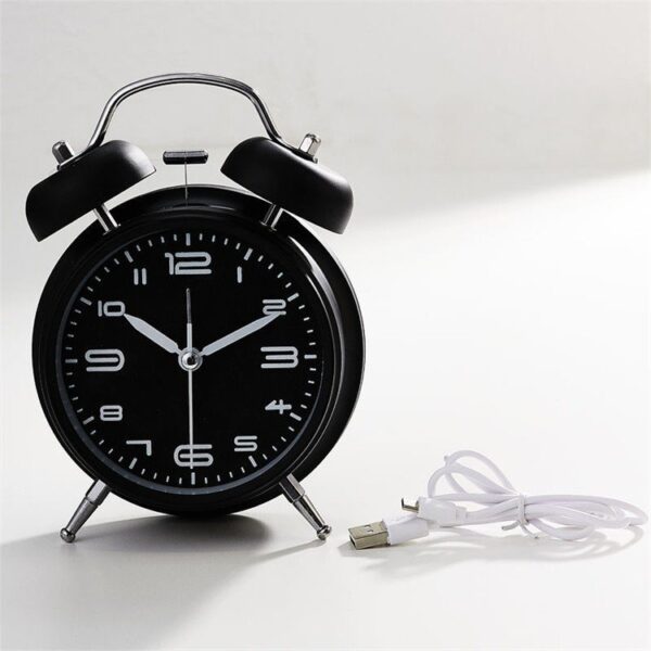 1080P HD Wifi IP Hidden Alarm Clock Security Spy Camera Portable Video Recorder-Support APP Remote Viewing